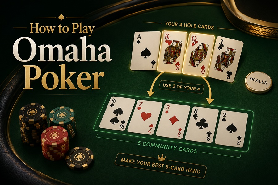 how to play omaha poker