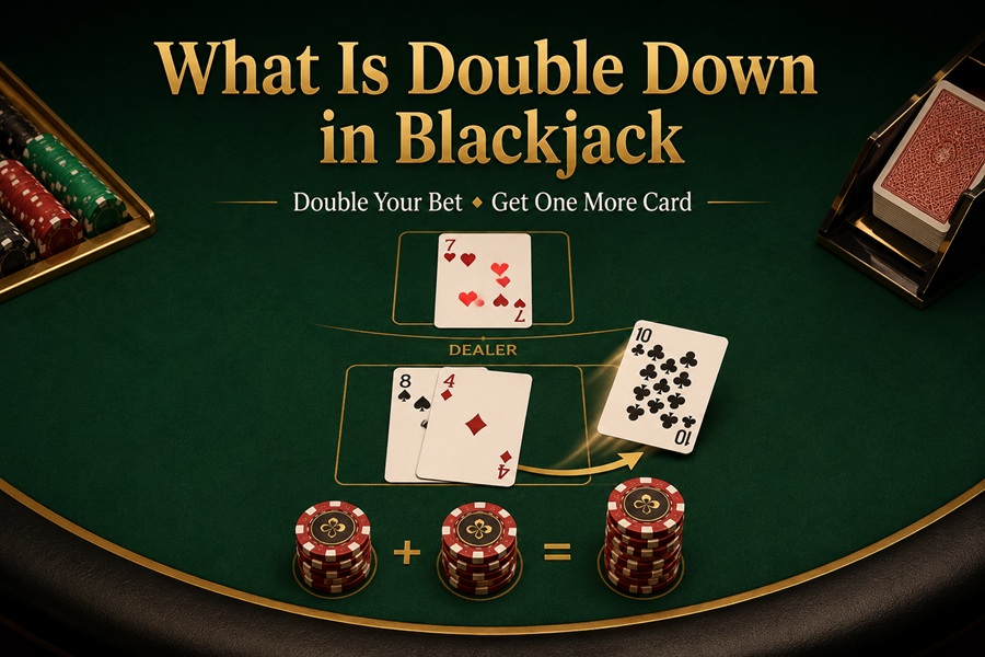 What Is Double Down in Blackjack? When to Use It
